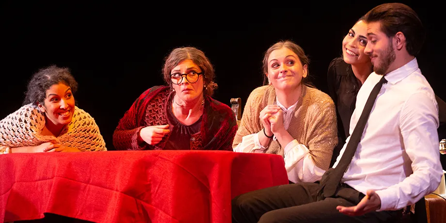 Accademia Internazionale di Teatro Roma – Al di là del muro / Ballata per anime sole / Le mutevoli forme dell'Amore … – Anno Accademico 2019/2020 – foto 12