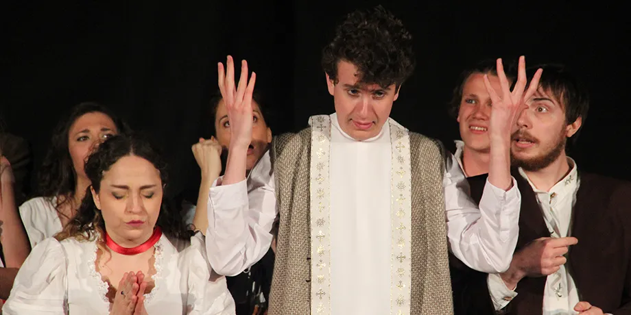 Accademia Internazionale di Teatro Roma – Assurde discrepanze / Le visioni di Prospero: viaggio nelle opere di Shakespeare / Così è la farsa così è la vita: Bang … – Anno Accademico 2018/2019 – foto 45