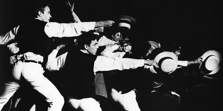 Accademia Internazionale di Teatro Roma – Cinemelò / Arlecchino va alla guerra / La Peste … – Anno Accademico 1986/1987 – foto 4