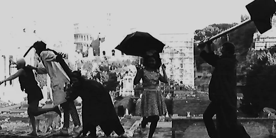 Accademia Internazionale di Teatro Roma – Lavori in corso / W la Fiera / Arlecchino servitore di due padroni … – Anno Accademico 1985/1986 – foto 3