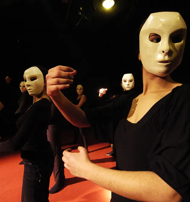 Allievi dell'accademia di recitazione - spettacolo teatrale
